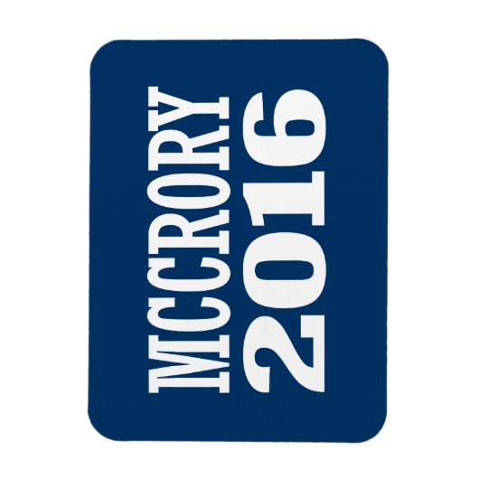 McCrory - Pat McCrory 2016 Magneet (Verticaal)