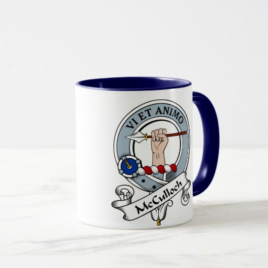 McCulloch Clan Badge Mok (Voorkant rechts)