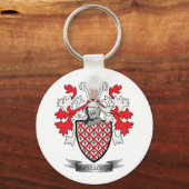 McCulloch Family Crest Coat of Arms Sleutelhanger (Voorkant)