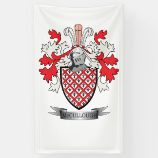 McCulloch Family Crest Coat of Arms Spandoek