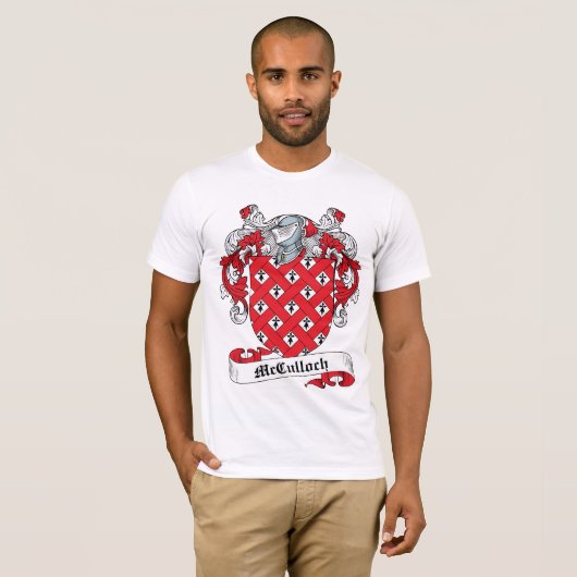 McCulloch Family Crest T-shirt (Voorkant volledig)