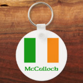 McCulloch Irish Flag Sleutelhanger (Voorkant)
