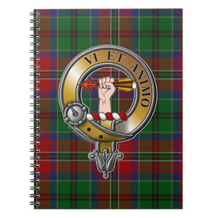 McCulloch Tartan & Badge Notitieboek
