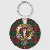 McCulloch Tartan & Badge Sleutelhanger (Voorkant)
