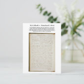 McCulloch v. Maryland, 17 U.S. 316 (1819) Briefkaart (Staand voorkant)