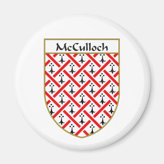 McCulloch Wapen/Familie Crest Magneet (Voorkant)