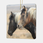 McCullough Peaks Traveler Wild Horse Ceramic Ornam Keramisch Ornament (Links)