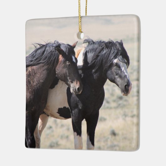 McCullough Peaks Washakie Ceramic Ornament (Links)