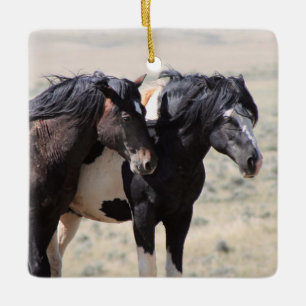 McCullough Peaks Washakie Ceramic Ornament