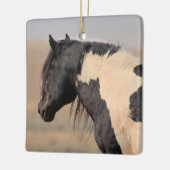 McCullough Peaks Wild Horses Ceramic Ornament (Links)