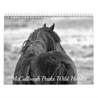McCullough Peaks Wild Horses Kalender