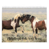 McCullough Peaks Wild Horses Kalender (Hoes)
