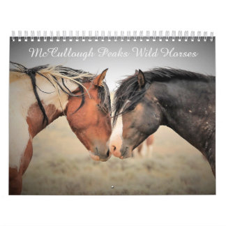McCullough Peaks Wild Horses Kalender
