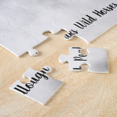 McCullough Peaks Wild Horses Legpuzzel (Zijkant)