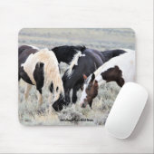 McCullough Peaks Wild Horses Muismat (Met muis)