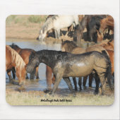 McCullough Peaks Wild Horses Muismat (Voorkant)