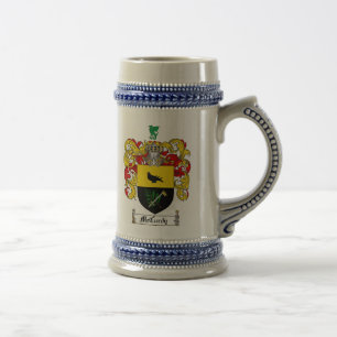 McCurdy Coat of Arms Stein Bierpul