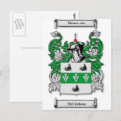 McCutcheon Wapenmunt Briefkaart (Voorkant / Achterkant)