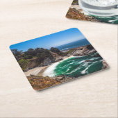 McCway-Herfsten in Julia Pfeiffer Burns natuurpark Kartonnen Onderzetters (Schuin)