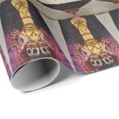 mcd clown kwaad kostuum partij visioenen cadeaupapier (Rol Hoek)