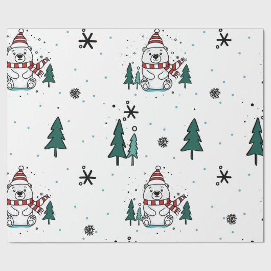 MCD Polar Beer Cadeaupapier (Vlak)