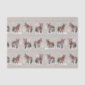 MCD Winter Ezels Tissue Paper Tissuepapier (Voorkant)