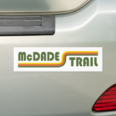 McDade Trail Bumpersticker (Op auto)