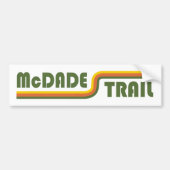 McDade Trail Bumpersticker (Voorkant)