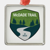 McDade Trail Metalen Ornament (Voorkant)