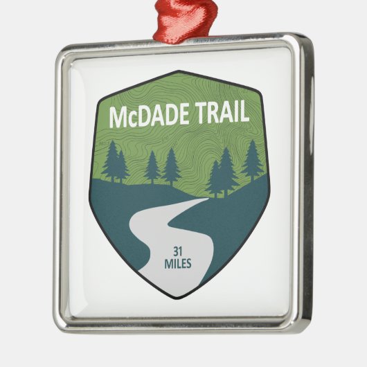 McDade Trail Metalen Ornament (Links)