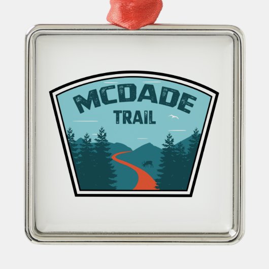 McDade Trail Metalen Ornament (Voorkant)