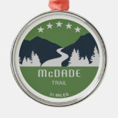 McDade Trail Metalen Ornament (Voorkant)