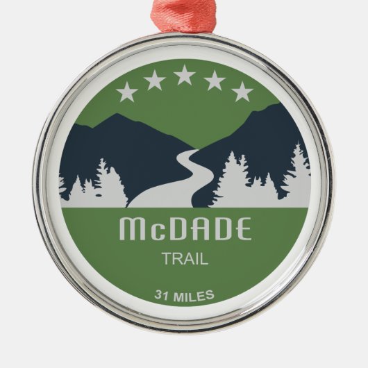 McDade Trail Metalen Ornament (Voorkant)