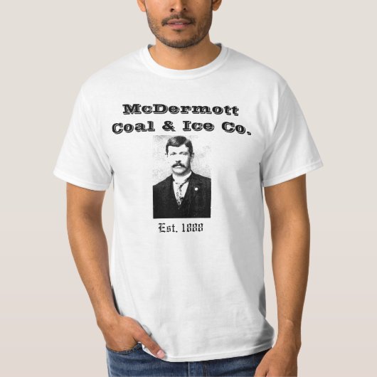 Mcdermottshirt, McDermott Coal T-shirt (Voorkant)