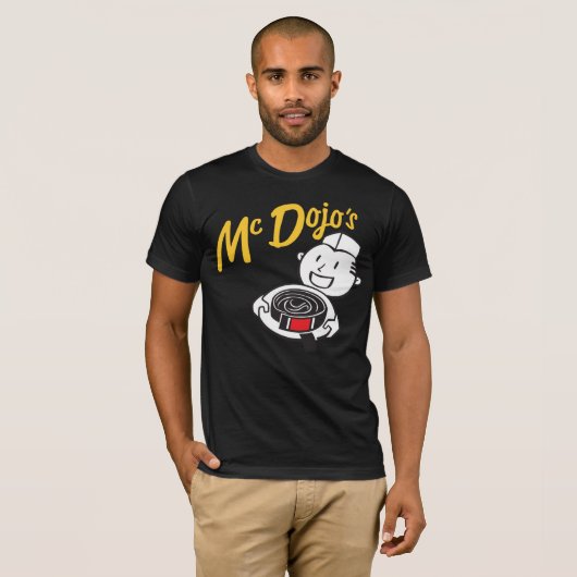 Mcdojo Jiu-Jitsu TShirt (Voorkant volledig)