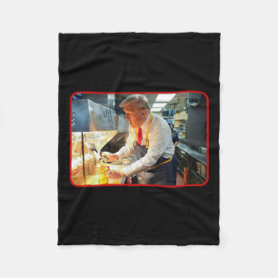McDon 2024 Grappig Donald Trump Frans Fry Koken F Fleece Deken