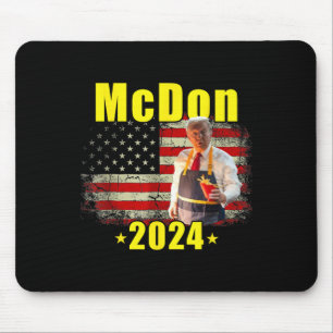 Mcdon Grappige Donald Trump Franse Frites Koken Fr Muismat