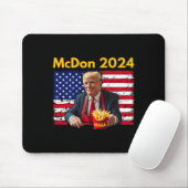 Mcdon Grappige Donald Trump Franse Frites Koken Fr Muismat (Met muis)