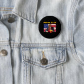 Mcdon Grappige Donald Trump Franse Frites Koken Fr Ronde Button 5,7 Cm (In situ)