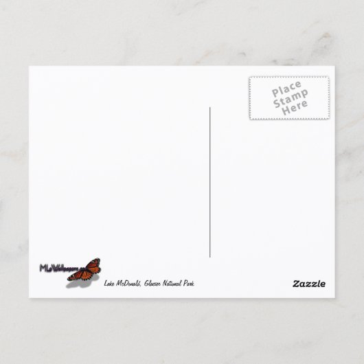 McDonald bij Sunrise I Briefkaart (Achterkant)