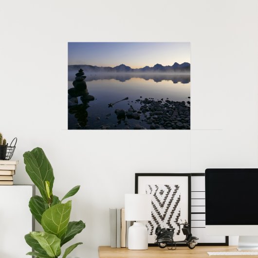 McDonald bij Sunrise I Poster (Thuiskantoor)