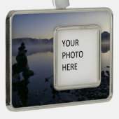 McDonald bij Sunrise I Verzilverd Omlijst Ornament (Rechts)