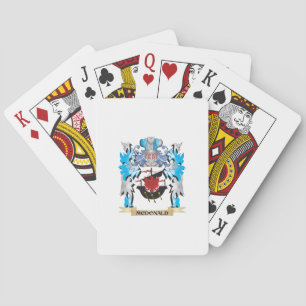 McDonald Coat of Arms - Familie Crest Pokerkaarten