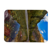 McDonald Creek in de herfst met Garden Wall Magneet (Horizontaal)