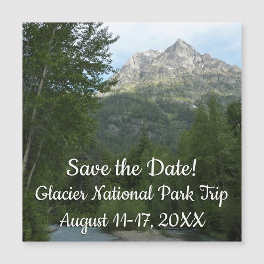 McDonald Creek in Glacier National Park (Voorkant)