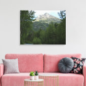 McDonald Creek in Glacier National Park Canvas Afdruk (Insitu (Woonkamer))