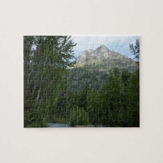McDonald Creek in Glacier National Park Legpuzzel (Horizontaal)