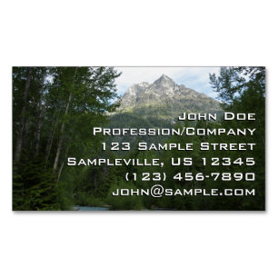McDonald Creek in Glacier National Park Magnetisch Visitekaartje