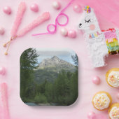 McDonald Creek in Glacier National Park Papieren Bordje (Feest)