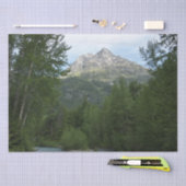 McDonald Creek in Glacier National Park Tissuepapier (Craft)